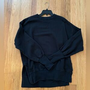 Abercrombie legging friendly sweatshirt black
